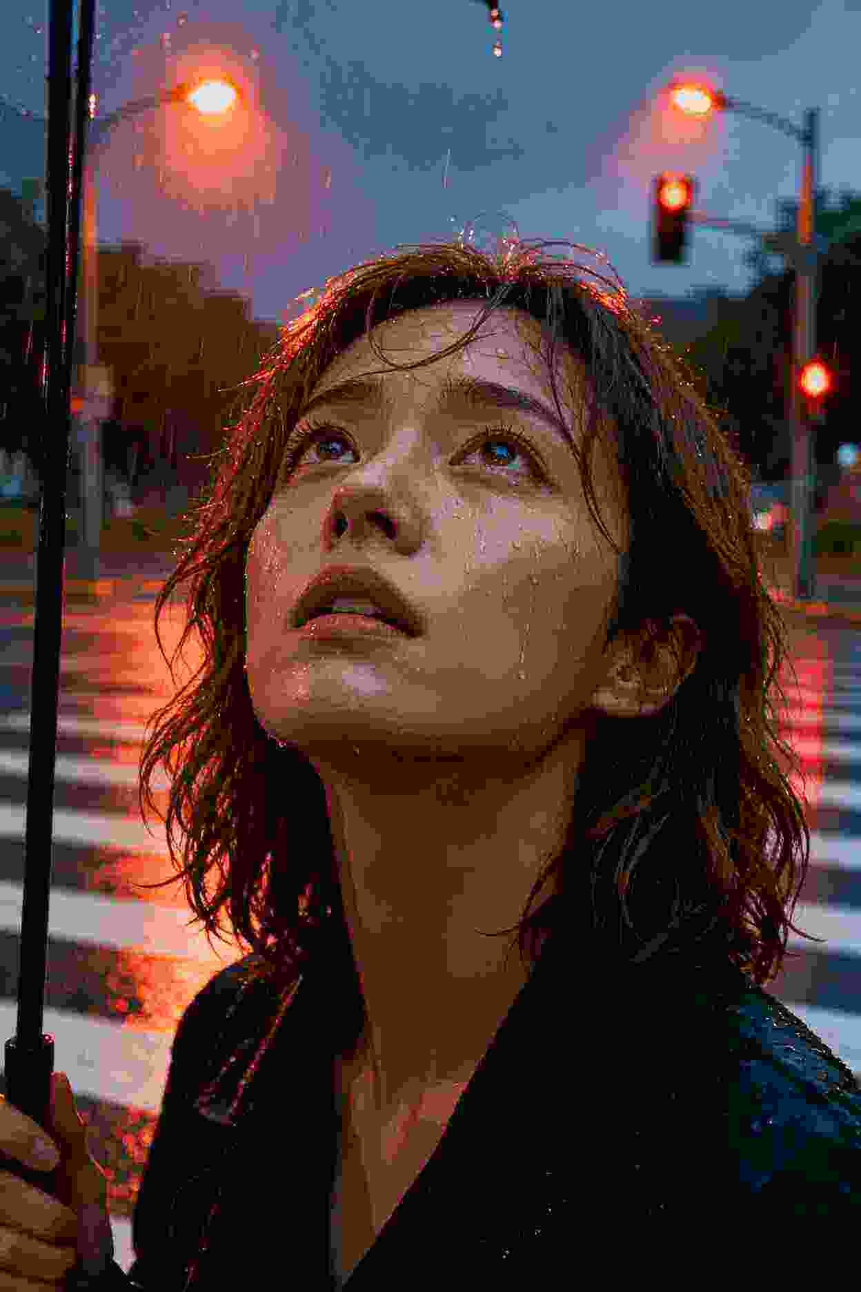 逆光追光